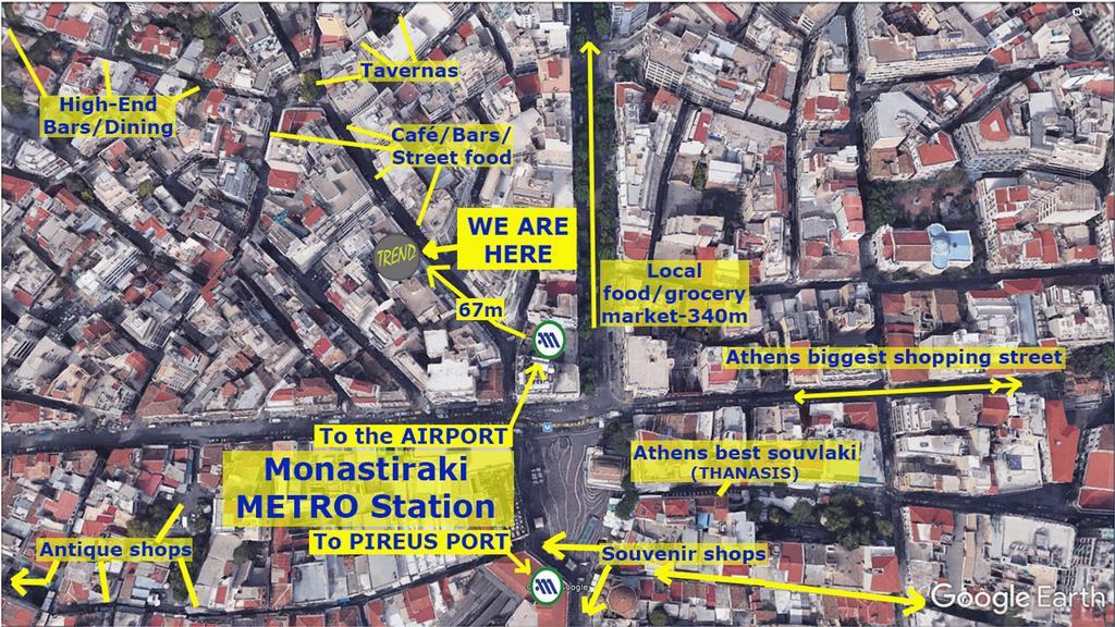 Trendy Living In Monastiraki Apartment Atena Exterior foto